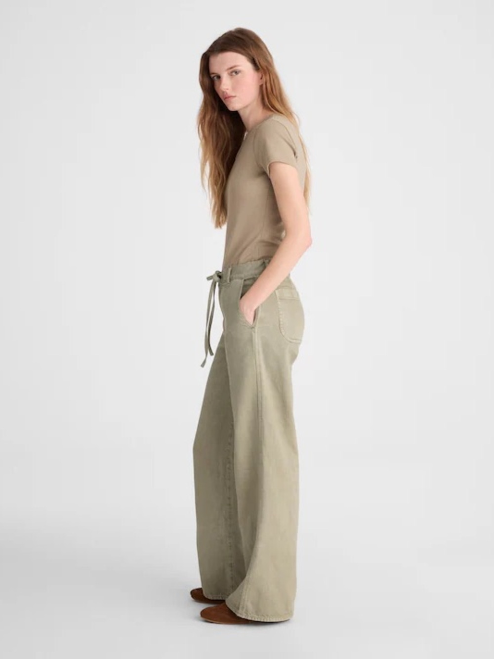 The Ultimate Wide-Leg Pant in Airy Denim